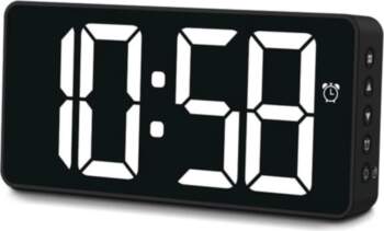Hama Bali Digital clock Rectangle Black