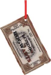 Harry Potter Hogwarts Ticket Hanging Ornament