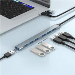 HUB USB Gembird 7-portowy HUB USB
