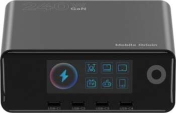 HUB USB Mobile Origin 240W GaN
