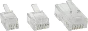 InLine Modular plug 6P4C RJ11 for