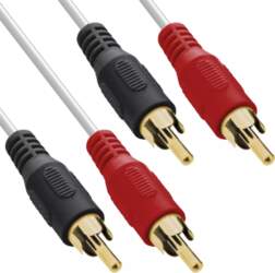 InLine RCA Cable 2x RCA male