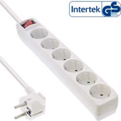 InLine Socket strip  6-way earth contact