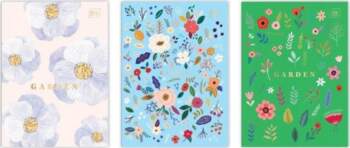 Interprint Notebook A4/60K grid HS Garden