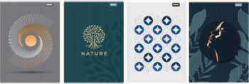 Interprint Notebook A5/80K Calm grid (5