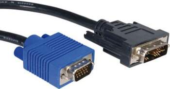 Kabel Value DVI-A - D-Sub (VGA)