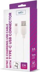 Kabelis Setty Universal USB Type-C Cable