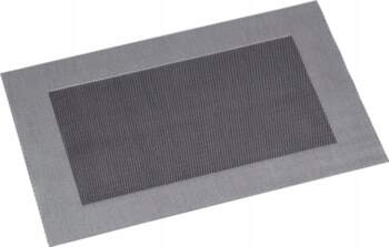 Kesper Placemat  plastic  PVC  silver-dinner-look -