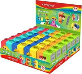 Keyroad Cartoon plastic sharpener  double (24