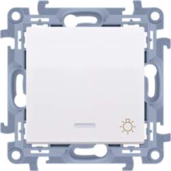 Kontakt-Simon Button light with backlight white
