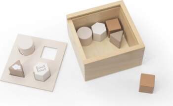 Label Label Shape Sorting Box -