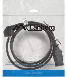 Lanberg Cable power CEE 7/7 -