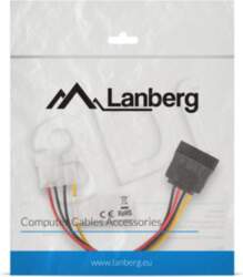 Lanberg Power cable Molex - SATA