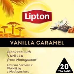 Lipton LIPTON tea  pyramids  black  vanilla