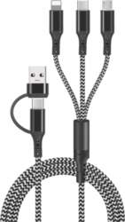 LTC KABEL USB 4w1 SUPERIOR USB-LIGHTING/USB-C/microUSB