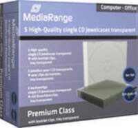 MediaRange CD/DVD Storage Media Case 5pcs