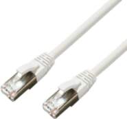 MicroConnect CAT6A S/FTP 10m White LSZH
