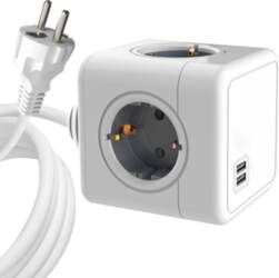 Microconnect MC-CUBE015USB power extension 1.5
