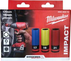 MILWAUKEE IMPACT SOCKET FOR RIMS 1/2"