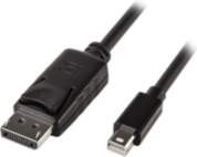 Mini DP zu DP Kabel black