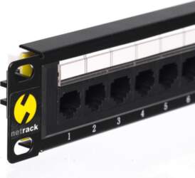Netrack patchpanel 10``  12 - ports