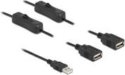 Netz-Splitter - USB (M) bis USB