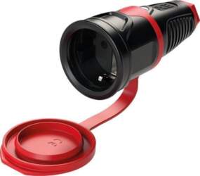 PCE Portable rubber socket with plug