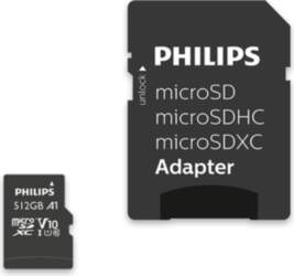 Philips MicroSDXC Card     512GB Class 10