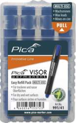 Pica VISOR permanent replacement refills blue