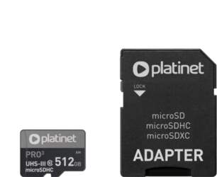 PLATINET MICROSDXC SECURE DIGITAL + SD