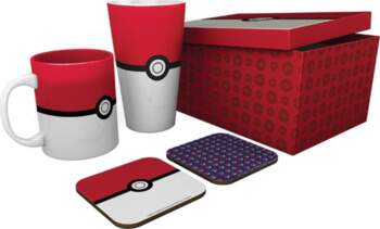 POKEMON Pack Glass + Mug +