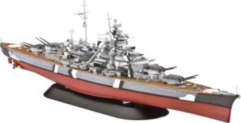 Revell Bismarck Naval ship model Assembly