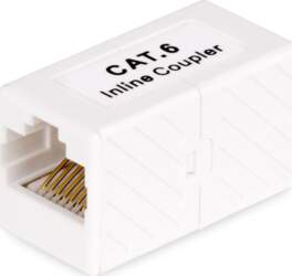 RJ45 Coupler  Inline Cat6 Coupler  Female