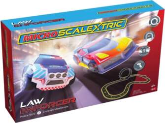 Scalextric Micro Scalextric ``Law Enforcer`` Racetrack