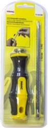 Screwdriver with replaceable double-sided tips SL6mm