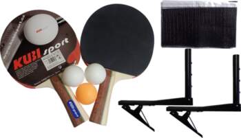Set of Paddles Balls Net for