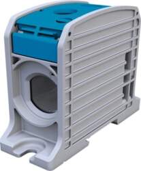 Simet Al/Cu threaded rail connector STB