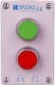 Spamel 2-hole control box with buttons
