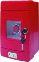 Spamel Protruding button 2Z 2R red