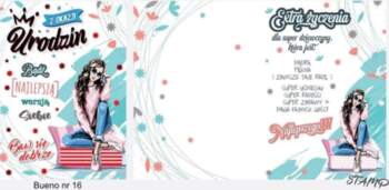 Stamp Bueno B6 Pass + envelope