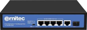 Switch Ernitec ELECTRA-U04-1GB-60W Unmanaged 4 x
