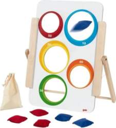 Target throwing game for young and