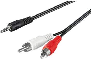 Techly Audio stereo cable Jack 3