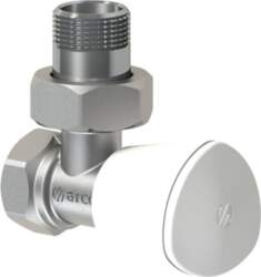 TEIDE RADIATOR TAP ANGLE VALVE 1/2