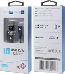 USB A/C - USB C Cable