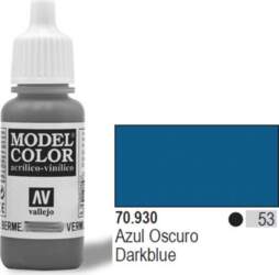 Vallejo Farba Nr53 Dark Blue 17ml