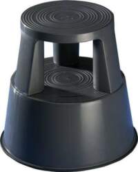 Wedo Step Roller Stool Plastic Gray