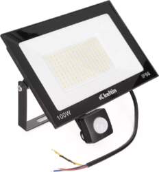 100W LED floodlight with motion sensor