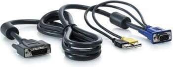 1x4 KVM Console 6ft USB Cable