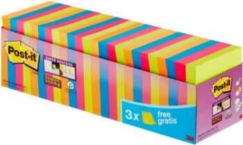 3M 7100234515 note paper Square Blue